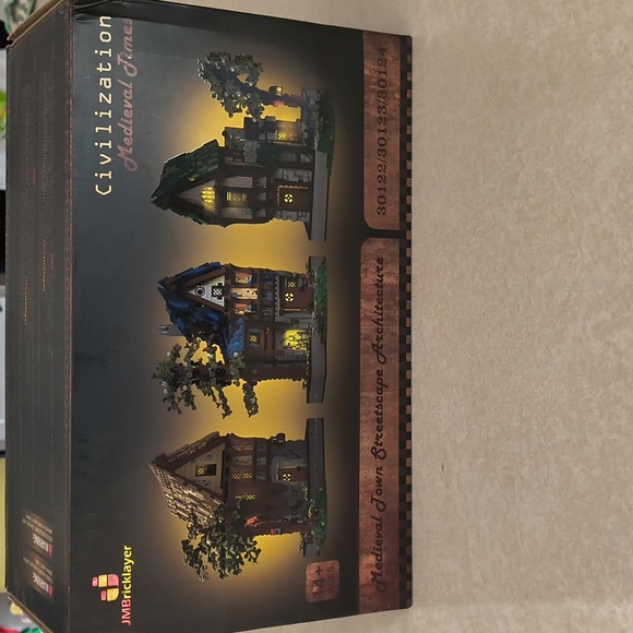 JMBricklayer Medieval Town Streetscape Architecture Set - Picture 2 of 2